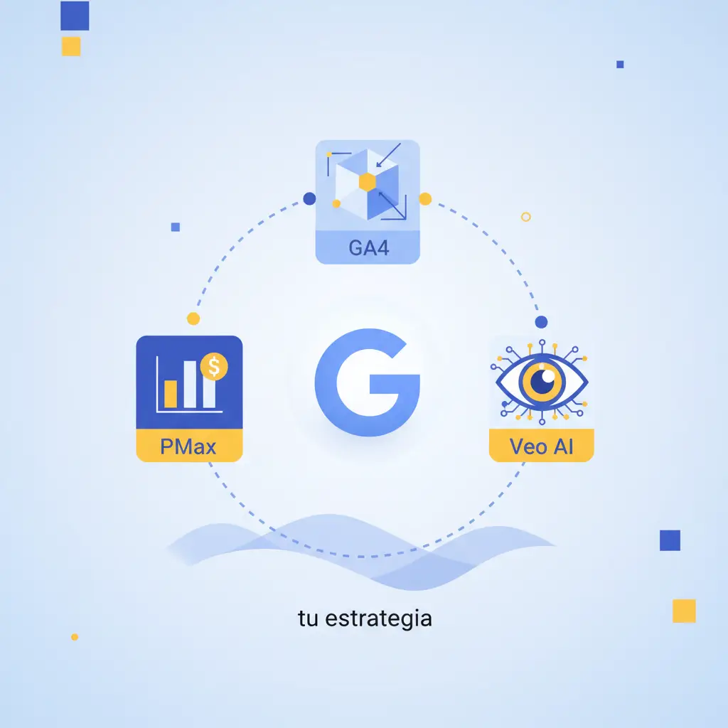 Google Ads: Novedades en PMax, GA4 y Veo AI para tu estrategia