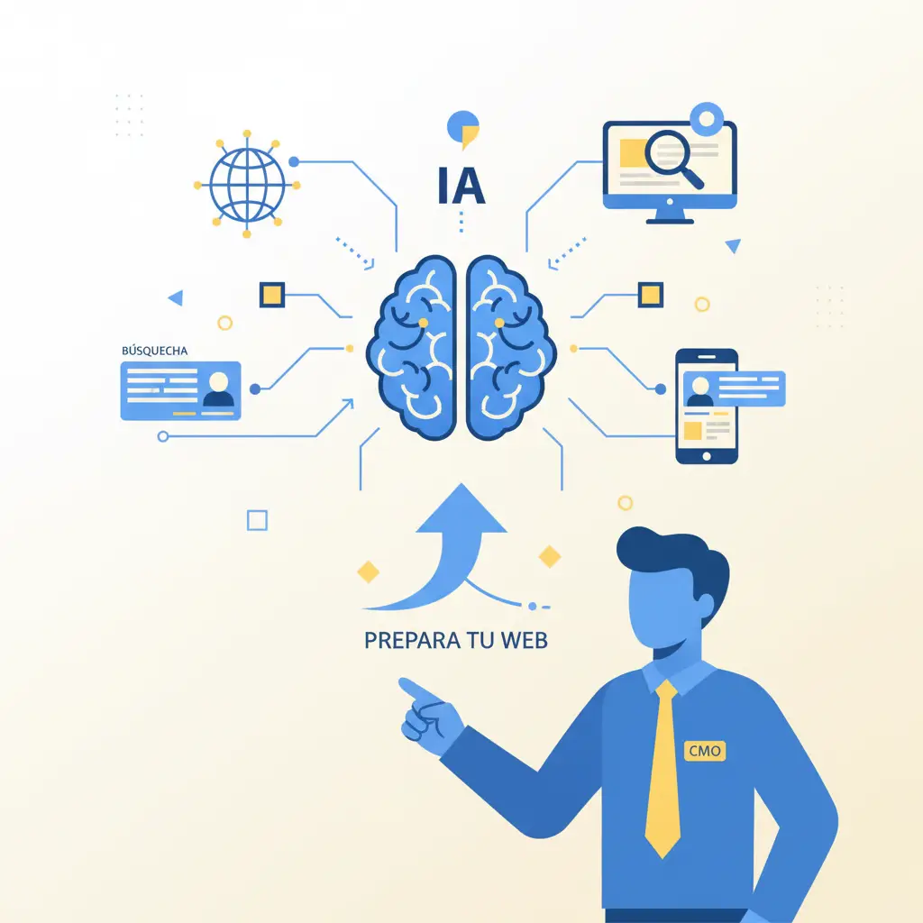 CMO: Prepara tu Web para la Era de la Búsqueda IA