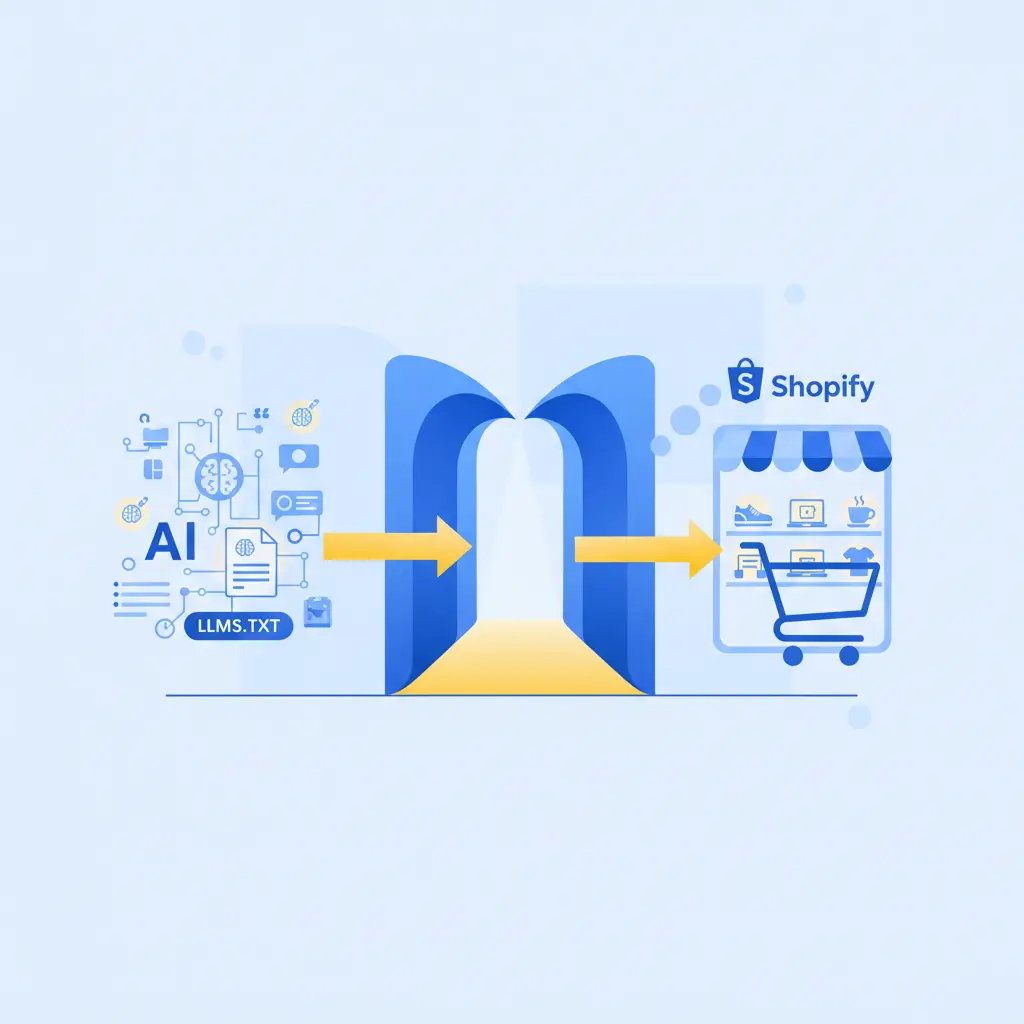 Shopify lanza llms.txt: ¡Guía a la IA hacia tus mejores productos!