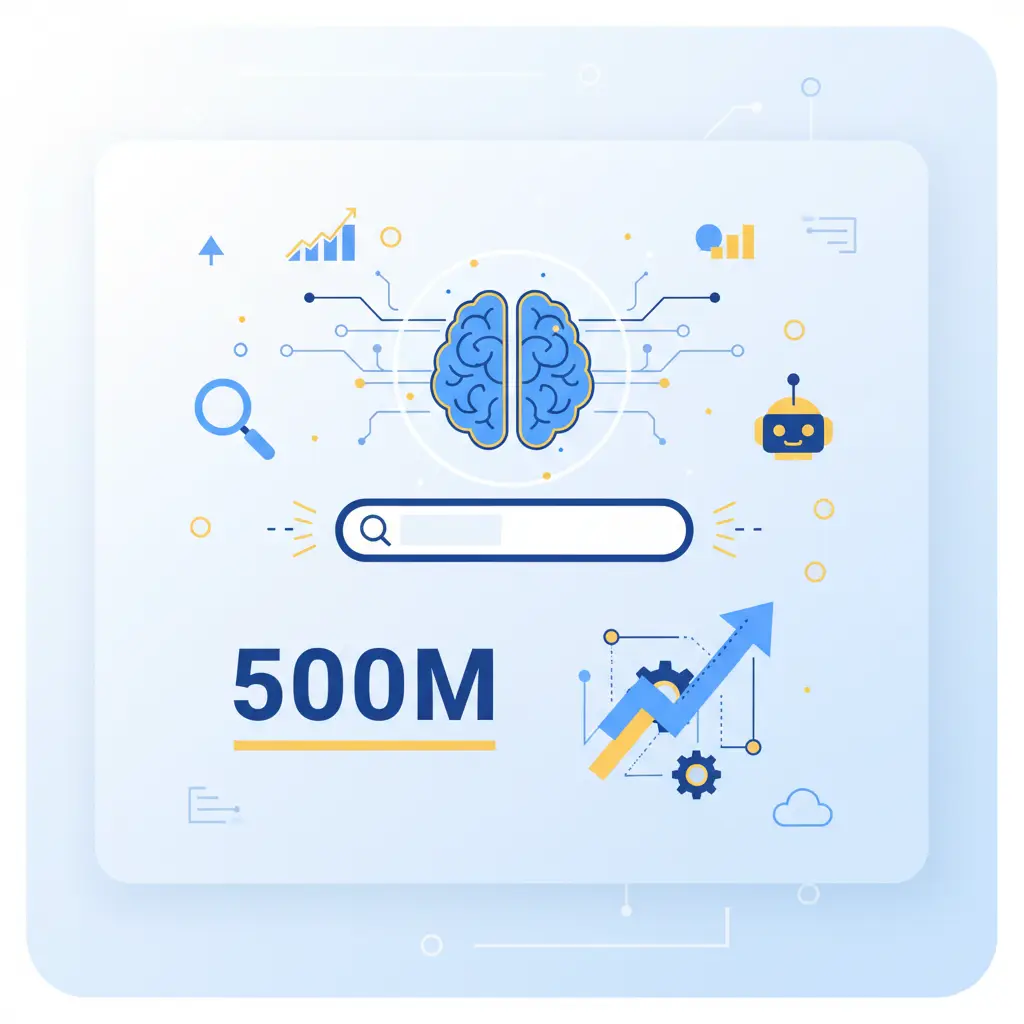 SEO para IA: ¡500M búsquedas después, así mejoras tu visibilidad!